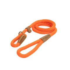 Tangerine Orange Rope Dog Leads by Ruff And Tumble
