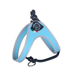 Tre Ponti Easy Fit Liberta Light Blue Puppy Harness with No Escape Adjustable Closure