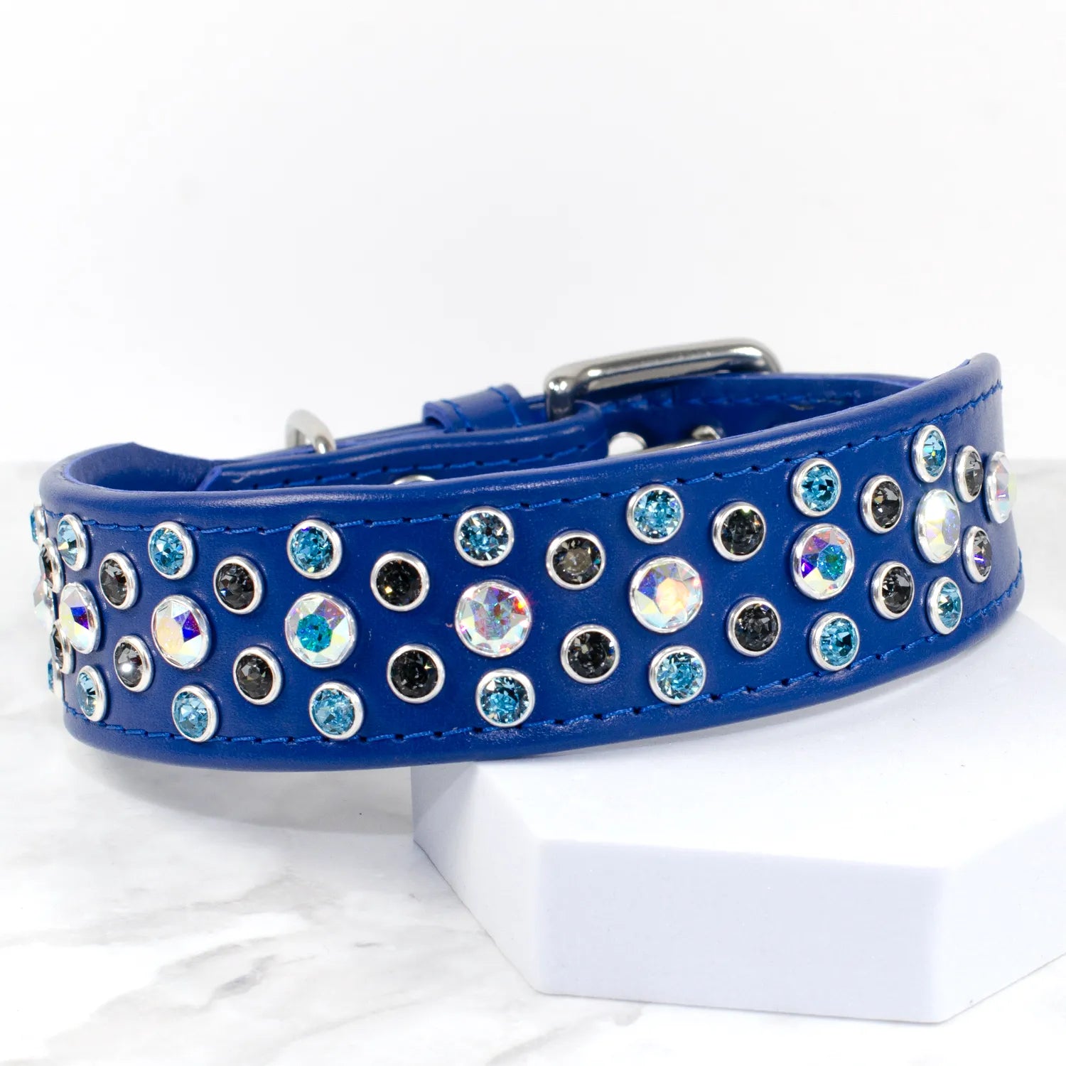 Trinity Wide Designer Dog Collar by Petiquette