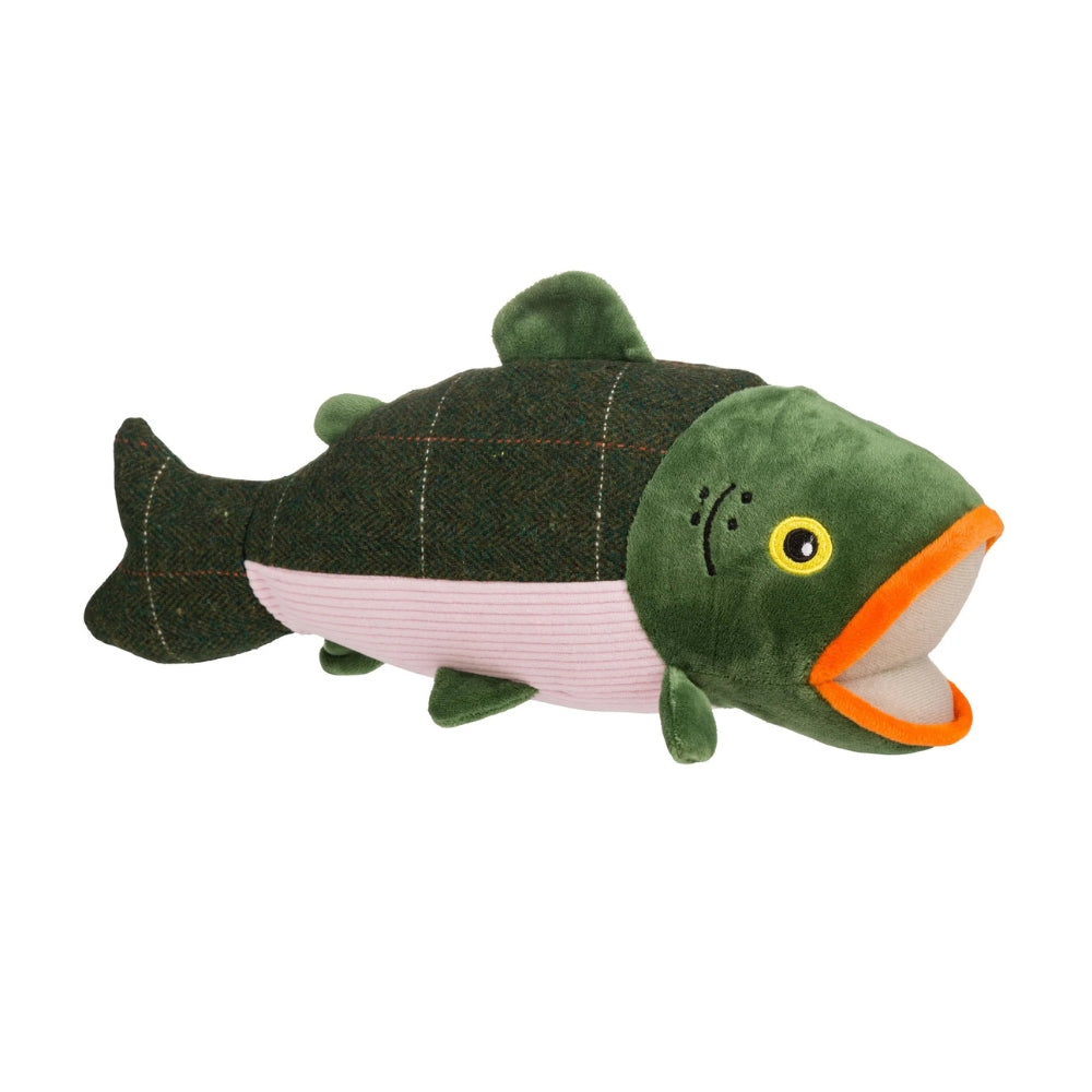 Tweed Salmon Dog Toy