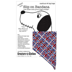 Creature Clothes Slip On Bandana Union Jack