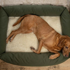 Wool Fleece Dog Bed Topper