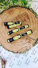 Zesty Butter Meadows Floral Dog Collar