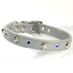 Ahoy There Skull and Crossbones Dog Collar by Petiquette