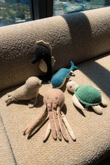 FuzzYard Life Dog Toy Soft Blush Octopus