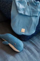FuzzYard Life Dog Toy French Blue Whale