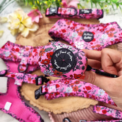 Berry Blossom Floral Poo Bag Holder