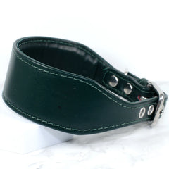 Padded Leather Whippet Collar by Petiquette