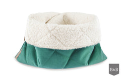 Bowl and Bone Dreamy Mint Dog Bed