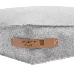 Bowl and Bone Loft Dog Cushion Bed Pale Grey