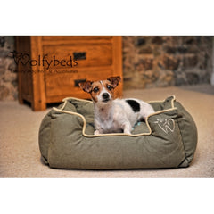 Burlington Sofa Dog Bed Harbor Green Wolfybeds