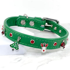 Christmas Charm Dog Collar