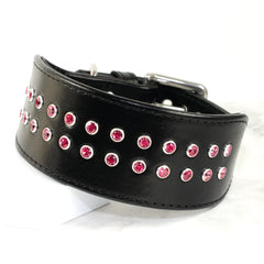 Royal Mile Crystal Collar for Lurchers by Petiquette