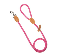 Doodlebone Originals Rope Dog Leads - Fuchsia Pink