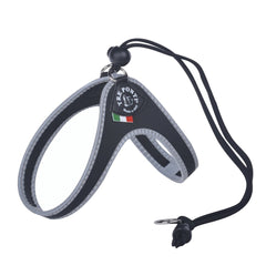 Tre Ponti Easy Fit Liberta Black Harness with No Escape Adjustable Closure