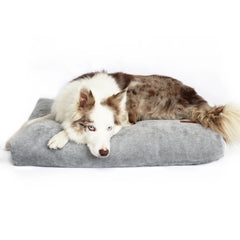 Opulence Scandinavian Grey Cushion Dog Bed - Can Be Personalised by Miaboo