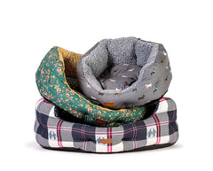 FatFace Marching Dogs Deluxe Slumber Dog Bed by Danish Design