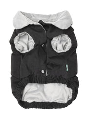 FuzzYard Ashbury Dog Jacket - Black