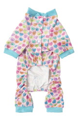FuzzYard Candy Hearts Dog Pyjamas