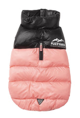 FuzzYard Harlem Puffer Dog Jacket - Pink