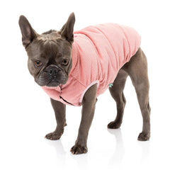 FuzzYard Mosman Corduroy Puffer Dog Jacket - Pink