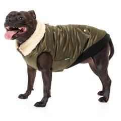 FuzzYard The Zoomie Bomber Jacket - Olive Green