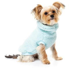 FuzzYard Turtle Teddy Dog Sweater - Arctic Ice