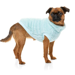 FuzzYard Turtle Teddy Dog Sweater - Arctic Ice