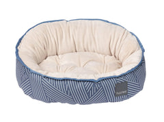 FuzzYard Reversible Dog Bed – Thornbury Aegean Blue
