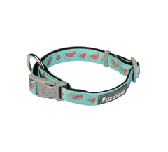 FuzzYard Summer Punch Watermelon Dog Collar