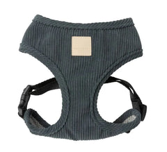 FuzzYard Life Corduroy Harness - Slate Grey