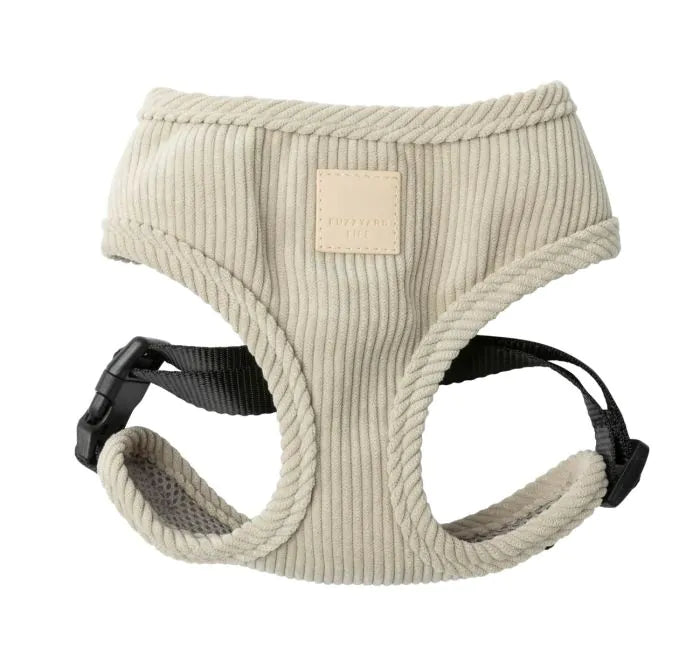 FuzzYard Life Corduroy Harness - Sandstone