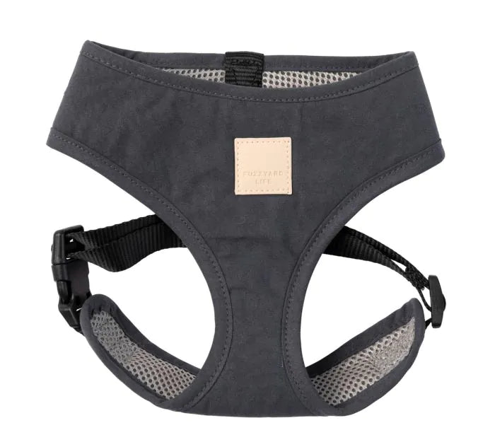 FuzzYard Life Cotton Harness - Slate Grey