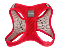 FuzzYard Rebel - Step in Dog Harness Red