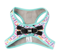 FuzzYard Bubblegum Burst Step‑In Dog Harness