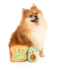 Avocado & Toast 2 Pack Dog Toys