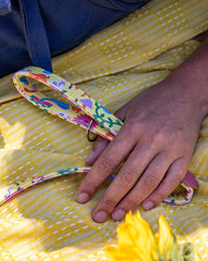 Psychedelic Garden Classic Dog Lead by Hiro and Wolf