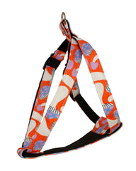 Magical Mushrooms Dog Harness by Hiro and Wolf