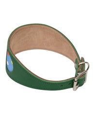 Dancing Leaves Hound Collar by Hiro And Wolf