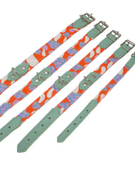 Magical Mushrooms Dog Collar by Hiro & Wolf