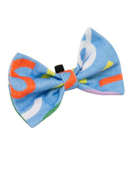 Dancing Leaves Dog Bow Tie by Hiro And Wolf