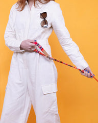 Inca Orange Cafe Dog Lead by Hiro and Wolf