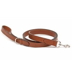 Tan Full Leather Dog Collar