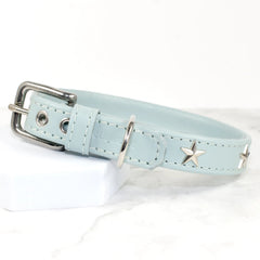 Star Leather Dog Collar by Petiquette
