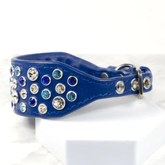 Colour Splash Swarovski Italian Greyhound Collar by Petiquette