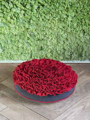 Luxury Rose Dog Pillow Bed