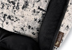 Celestial Night Sky Black Lounge Dog Bed by P.L.A.Y