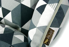 Mosaic Tuxedo Lounge Dog Bed by P.L.A.Y