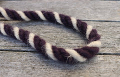 Posh Purple 100% British Wool Dog Slip Lead