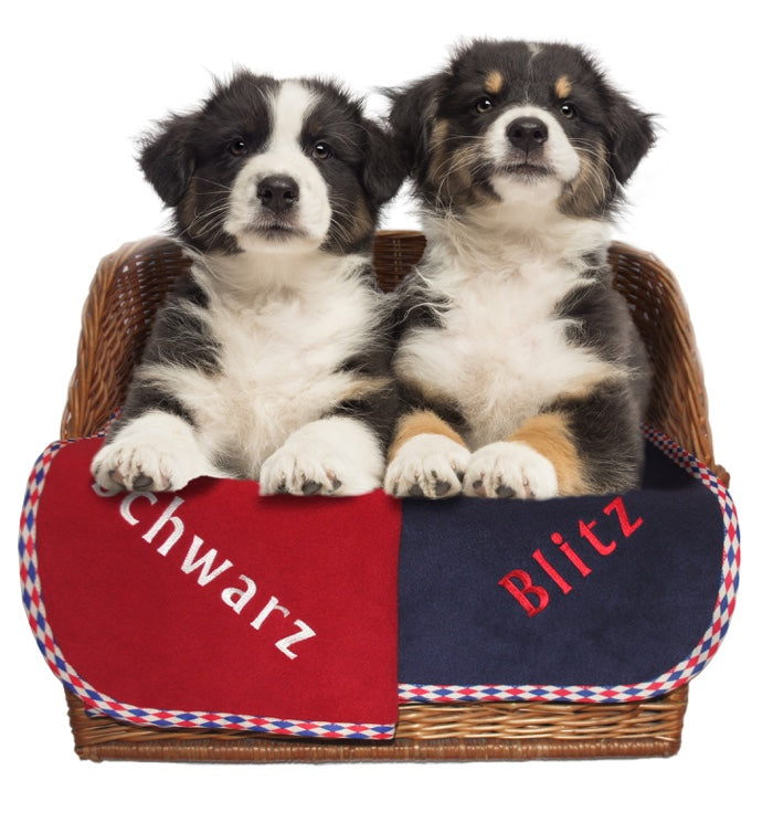 Luxury Personalised Pet Blankets